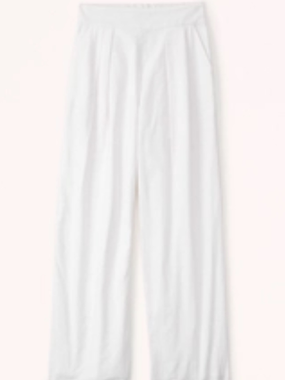 Abercrombie Linen-Blend Ultra Wide-Leg Pant